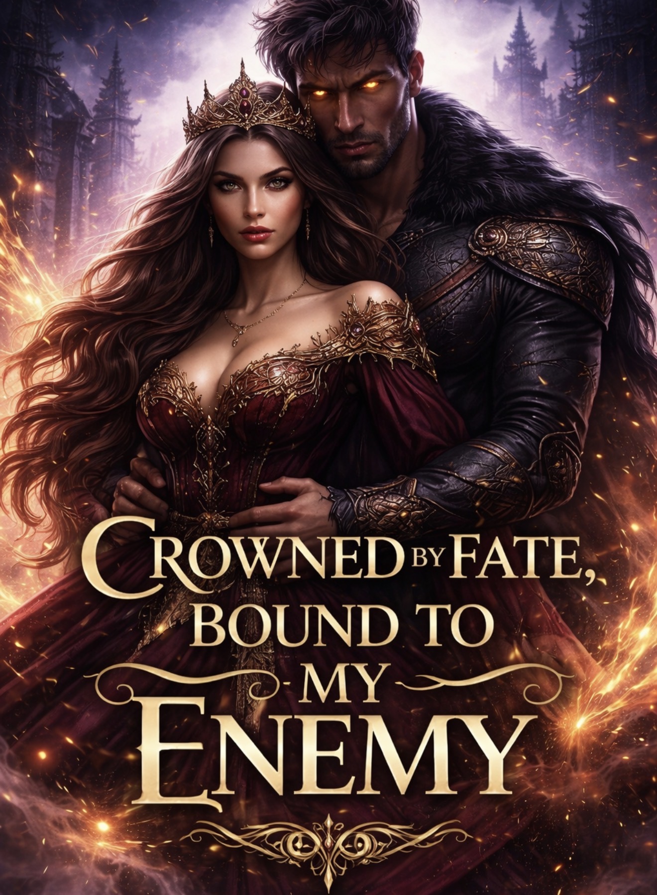 Crowned by fate, bound to my enemy